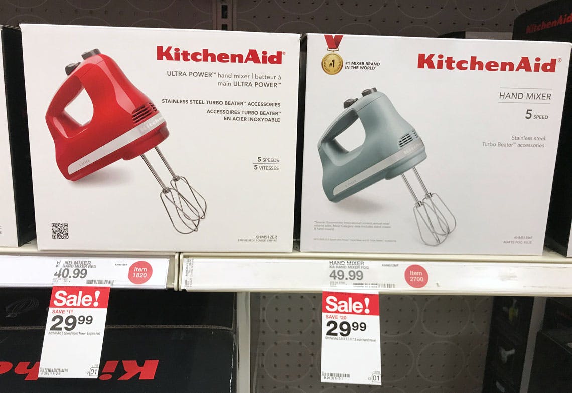 hand mixer kitchenaid target