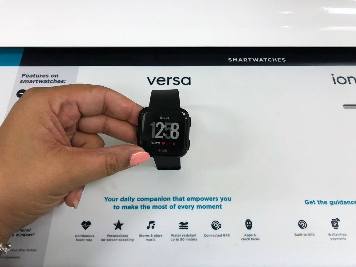 kohls fitbit versa smartwatch