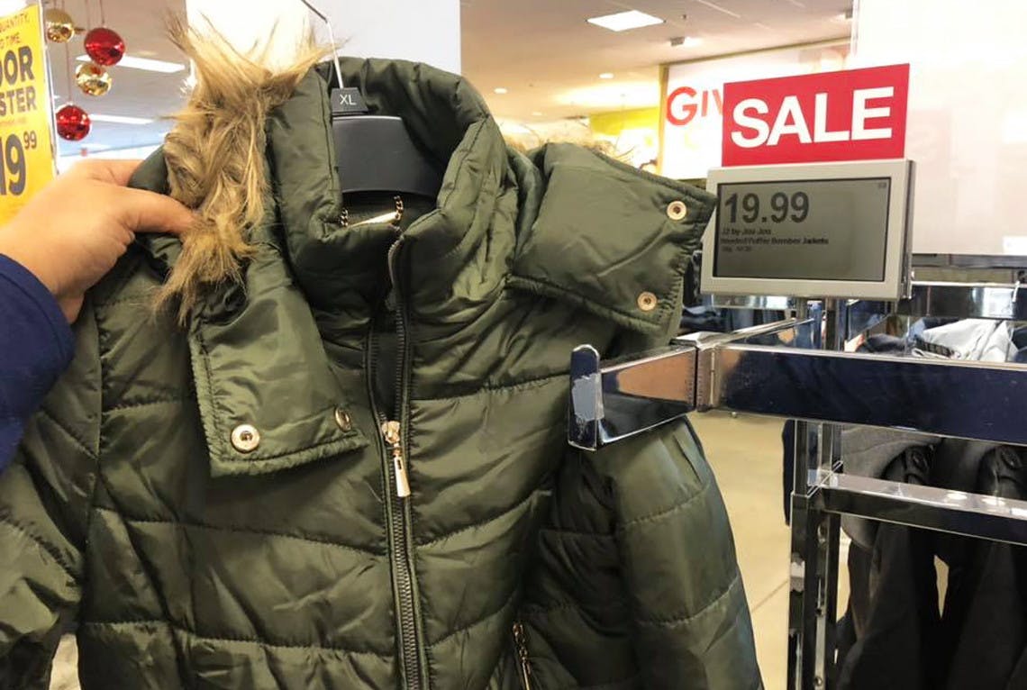 kohls jackets juniors