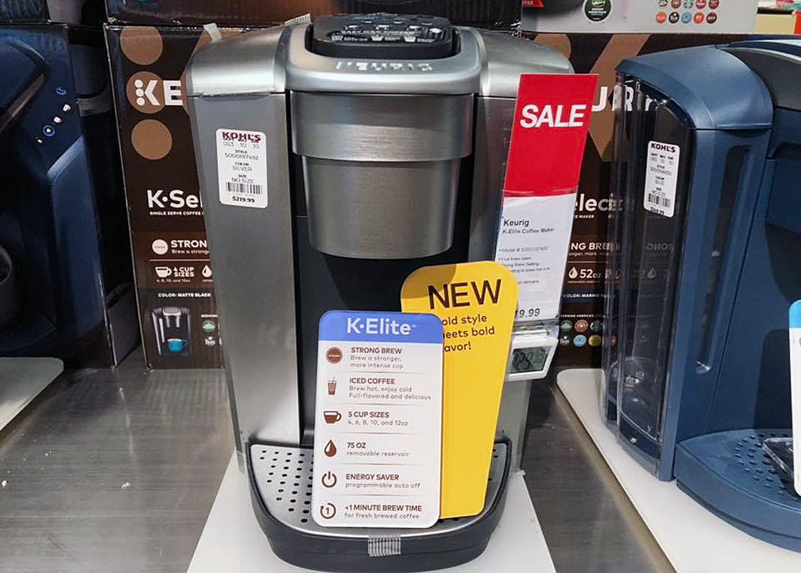 Keurig K-Elite + 36-Count Pod Carousel 