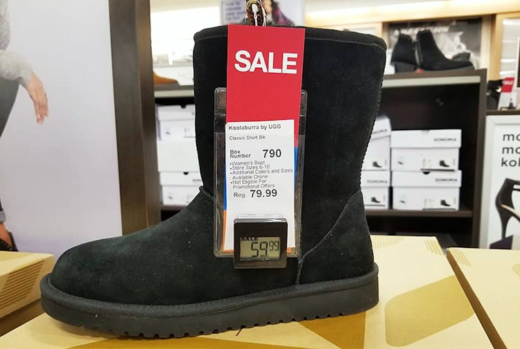black coolaburra by ugg classic short boots on sale at kohls