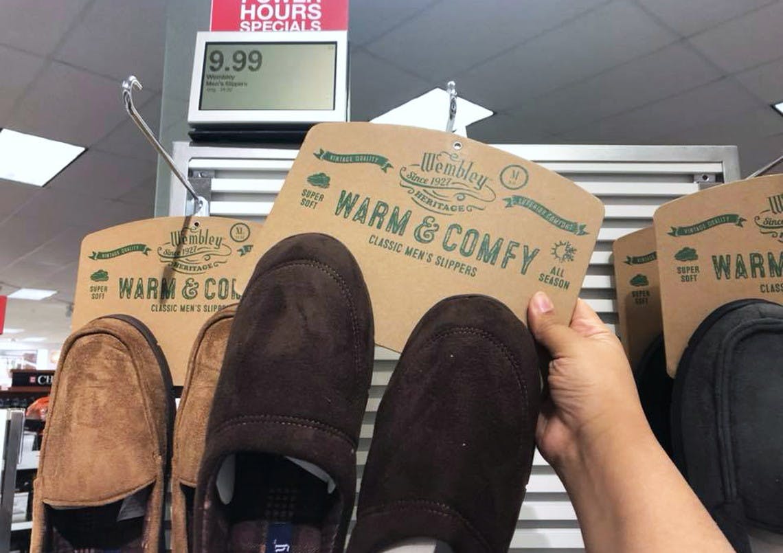 wembley slippers kohls