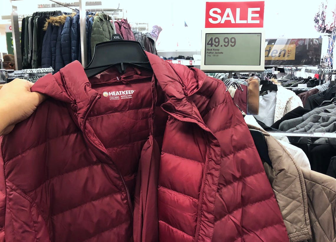 kohls ladies puffer jackets