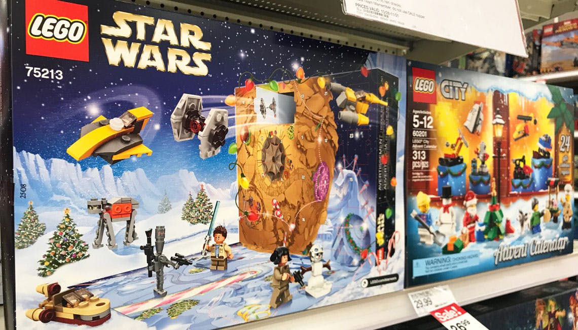 target lego advent calendar 2018