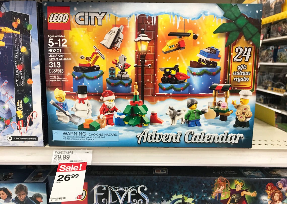 target lego advent calendar 2018