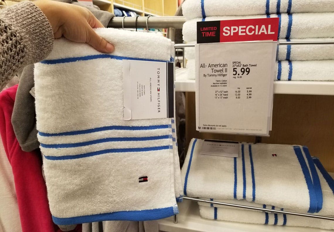 tommy hilfiger towel price