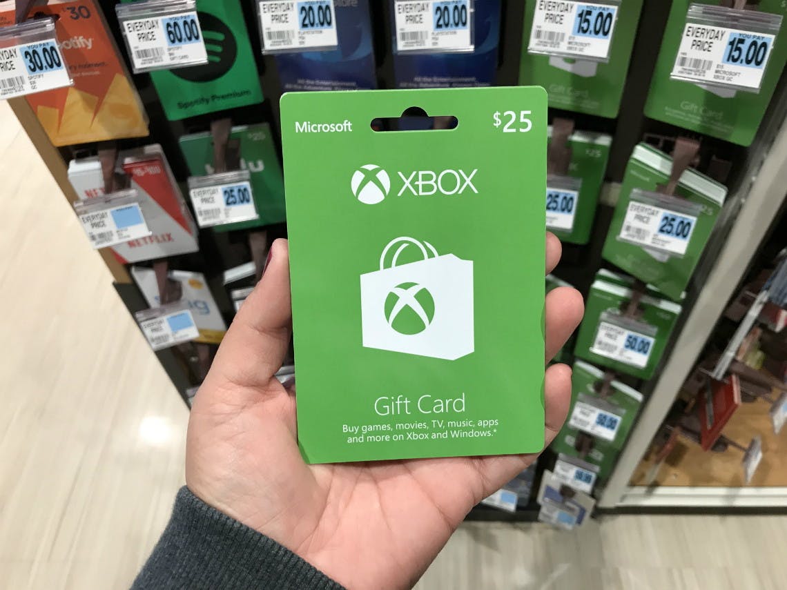 Microsoft Xbox Gift Cards at Rite Aid 