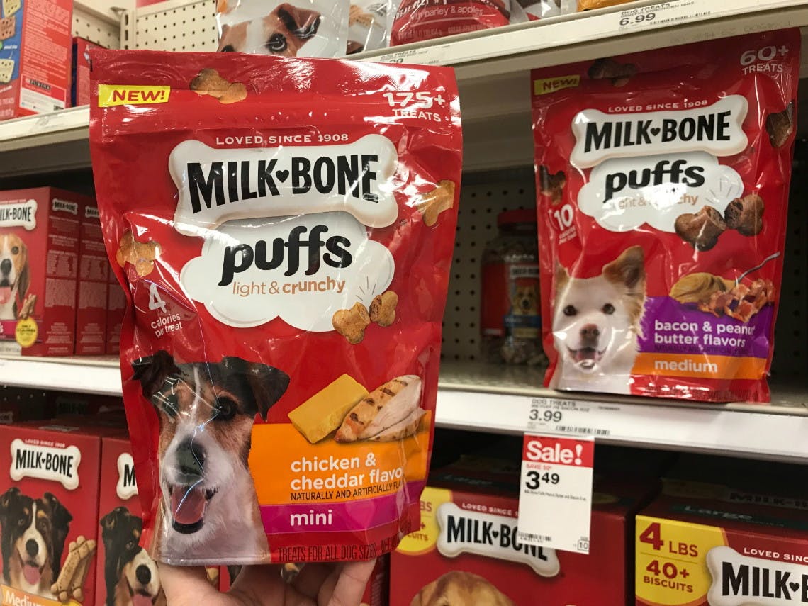 Milk-Bone Puffs Dog Treats, Only $1.44 at Target! - The Krazy Coupon Lady