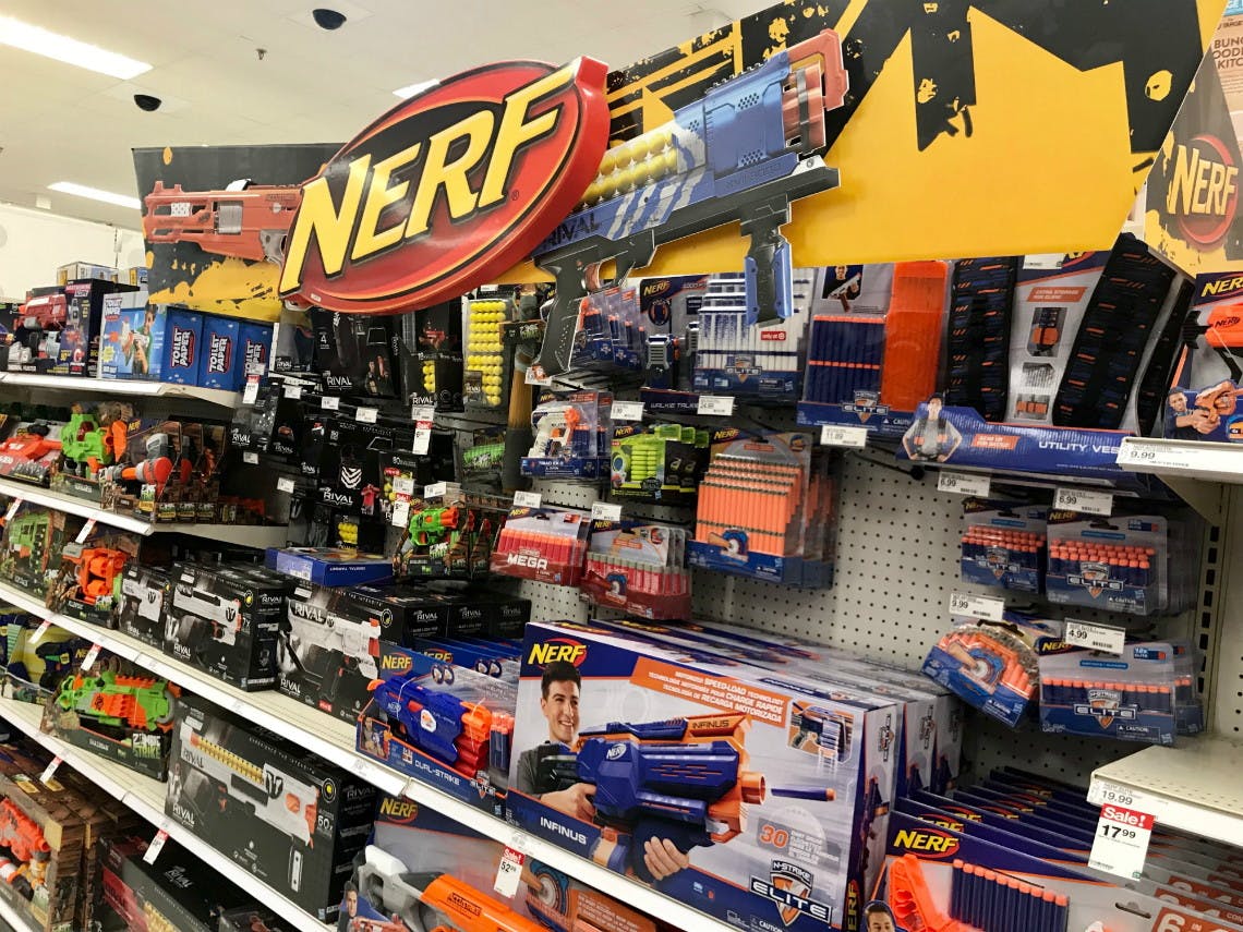 nerf target batteries