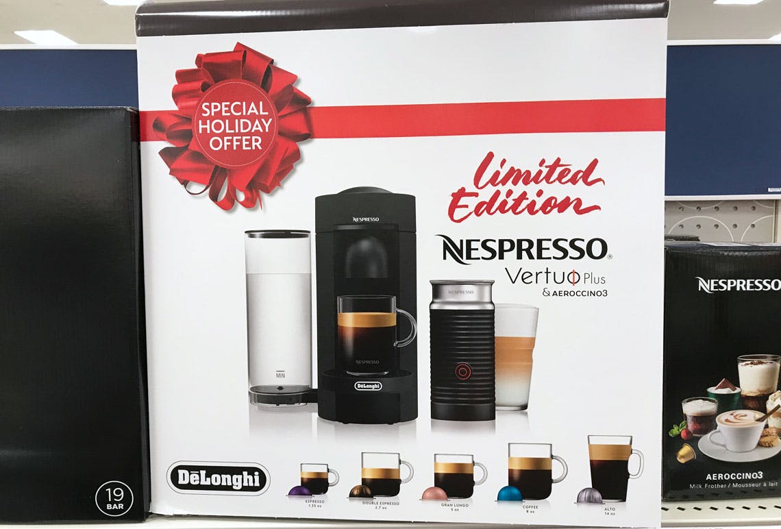 Nespresso VertuoPlus, Only $118.74 at 