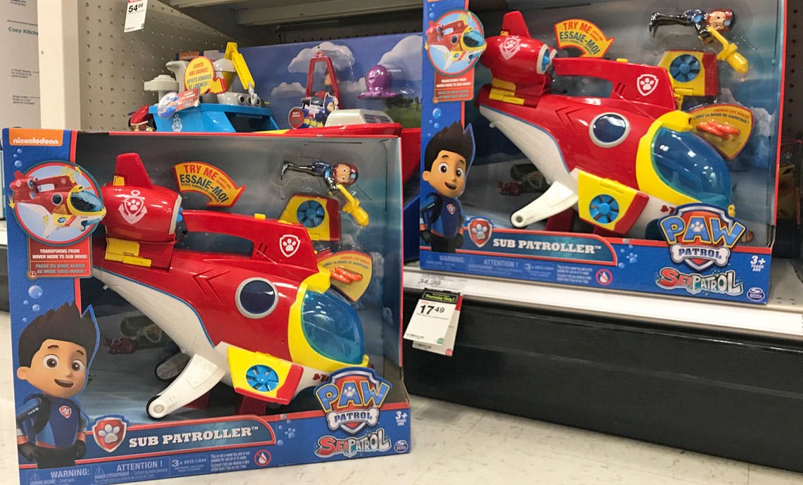 target paw patrol sea patroller