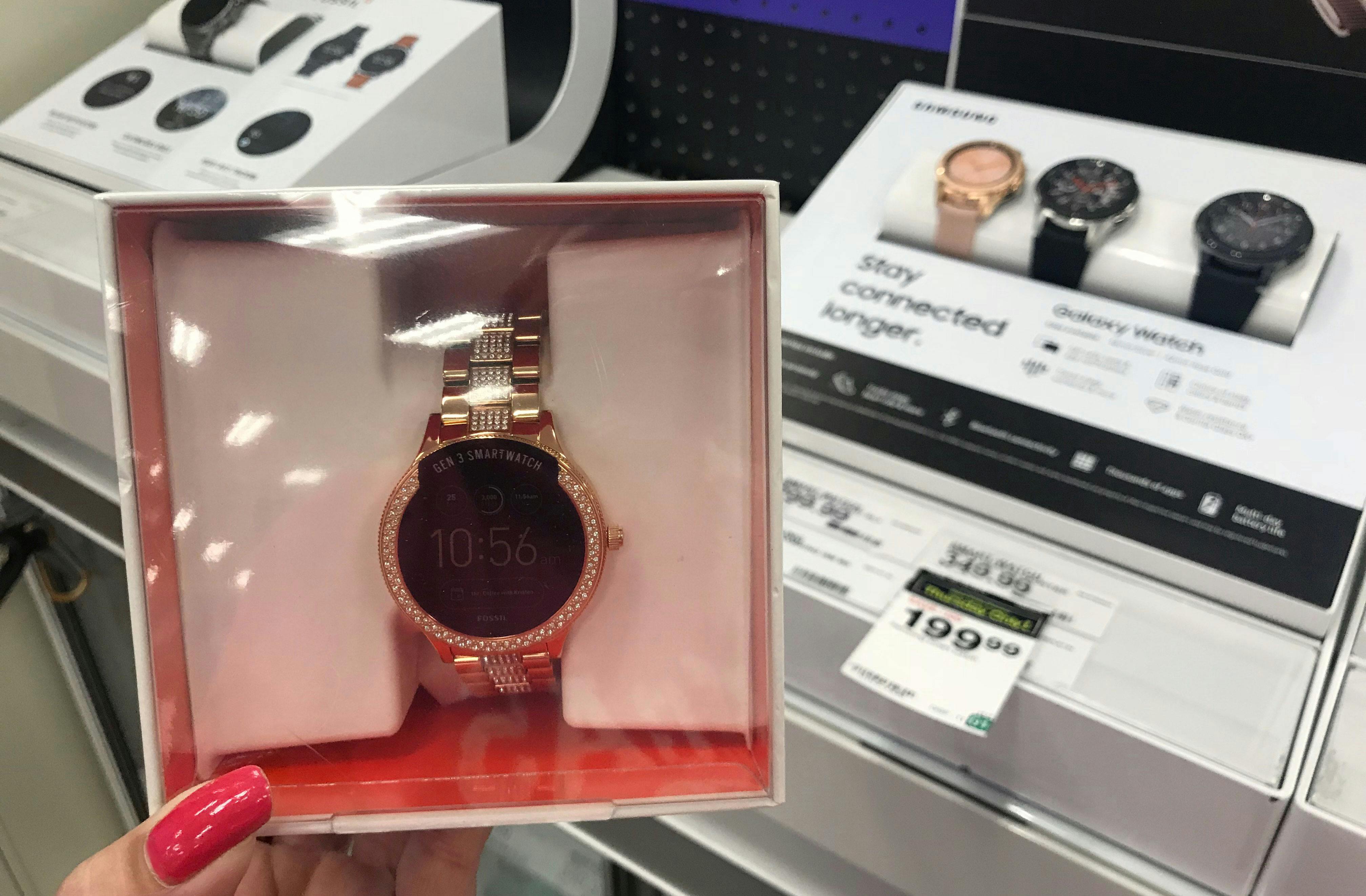 target fossil smart watch