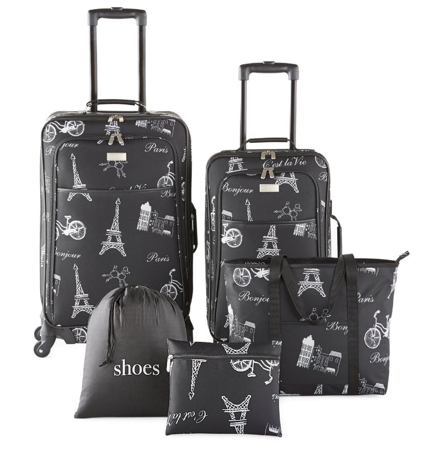 Protocol Luggage Set, Only 40 at JCPenney (Reg. 180)! The Krazy Coupon Lady