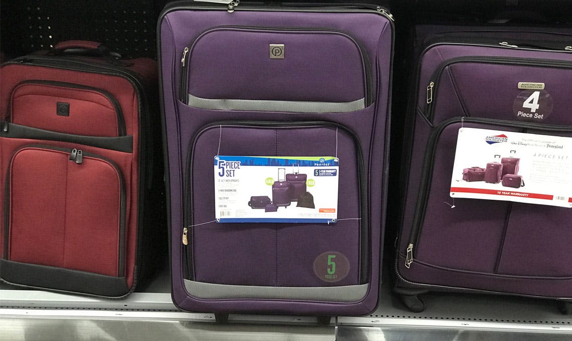 luggage walmart in store