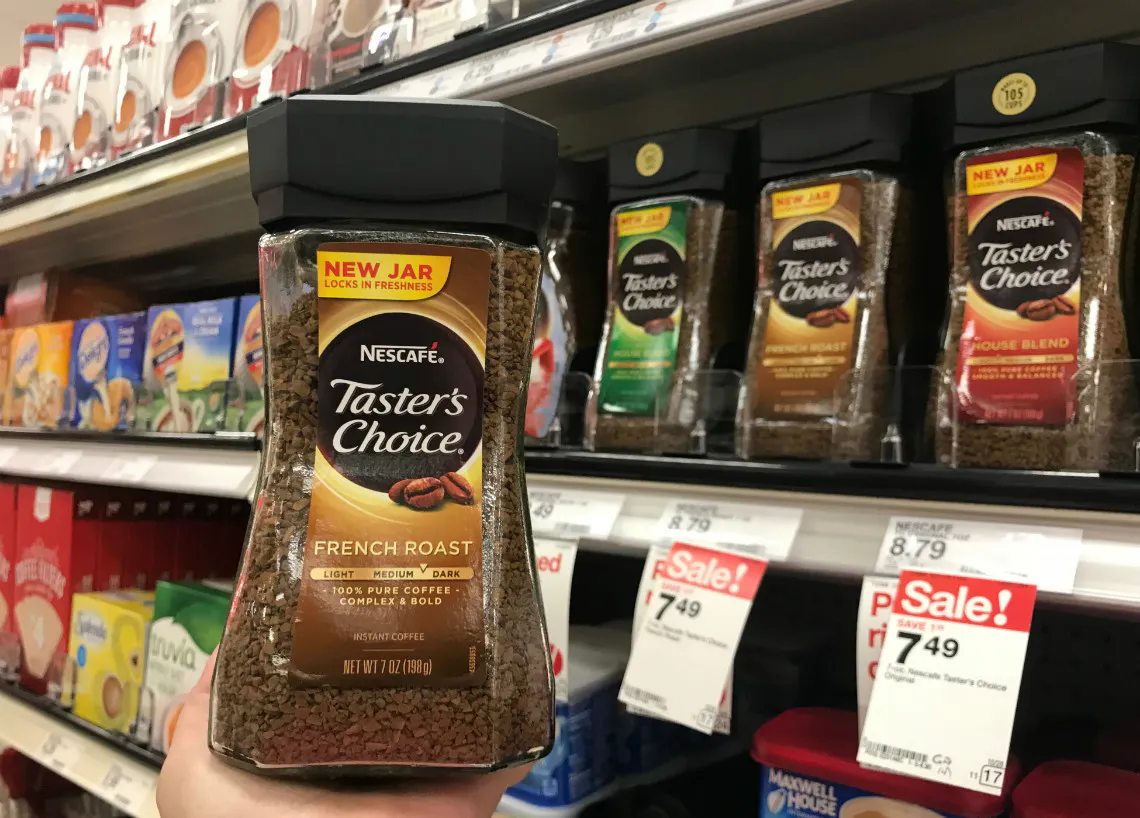 Nescafe Taster's Choice Coffee, Only 3.24 at Target
