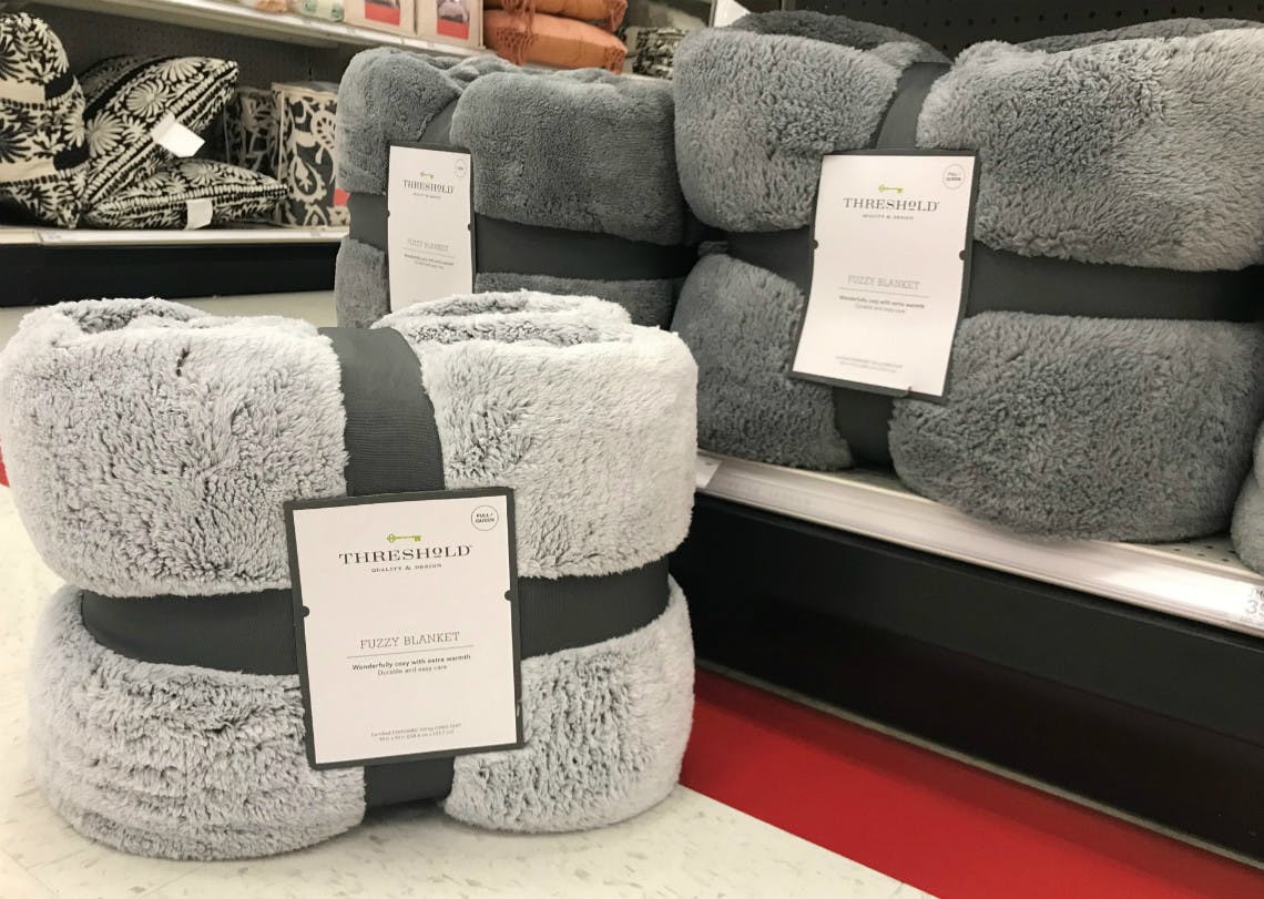 Https Thekrazycouponladycom 2018 11 01 Redcard Exclusive Threshold Fuzzy Blanket Only 17 10 At Target