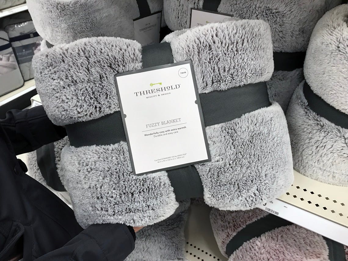 Https Thekrazycouponladycom 2018 11 21 Threshold Fuzzy Blanket Only 17 10 At Target Reg 39 99