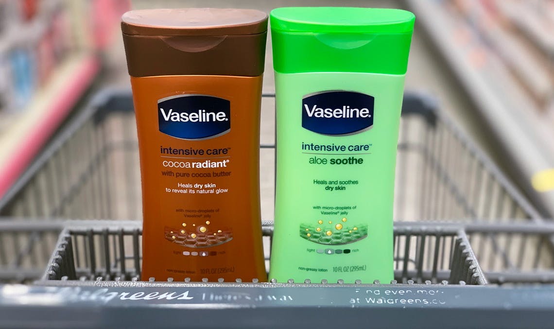 Vaseline Intensive Care Lotion, Only $1.66 at Walgreens ...