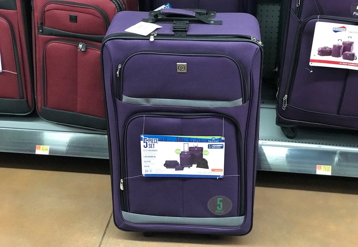 walmart suitcases large