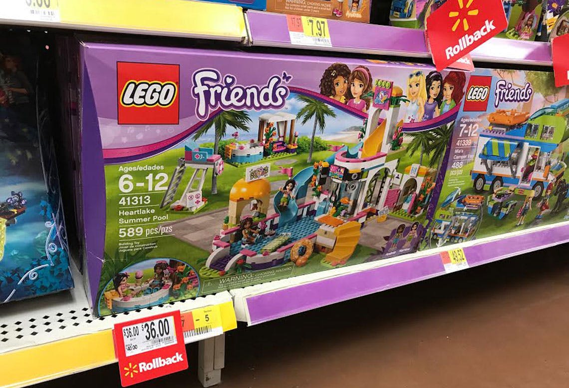 Lego Friends Heartlake Summer Pool Only 36 At Walmart The Krazy Coupon Lady