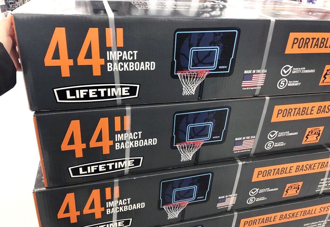 Lifetime Impact Portable Basketball Hoop Only 65 At Walmart