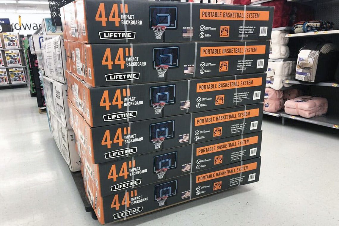 Lifetime Impact Portable Basketball Hoop Only 65 At Walmart