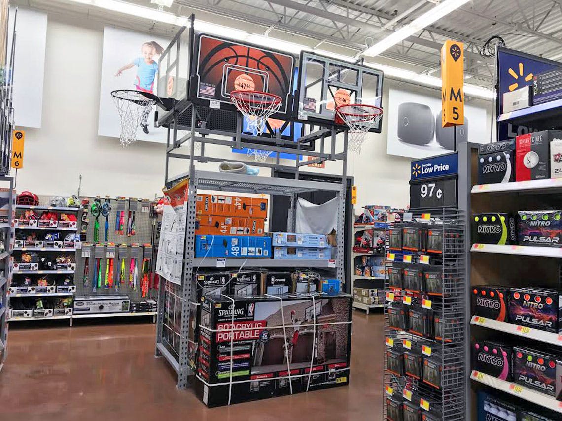 Lifetime 44 Portable Basketball Hoop Only 80 At Walmart The
