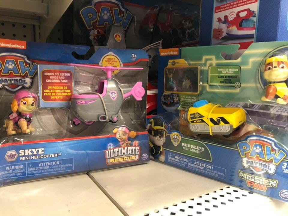 paw patrol mini miner