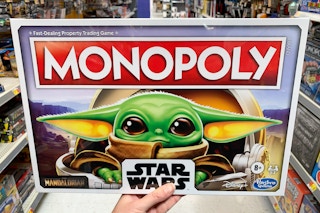 Monopoly Star Wars Mandalorian board game at Walmart