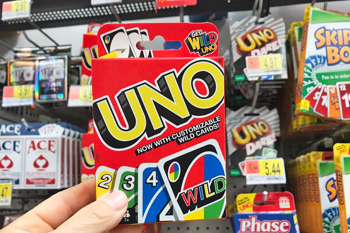 uno card game only 399 at walmart the krazy coupon lady