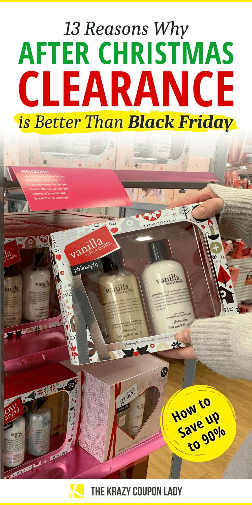 Your Ultimate Guide to After-Christmas Clearance Schedules by Store