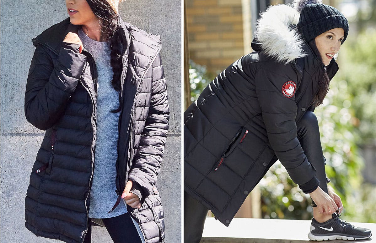 canada weather gear puffer coat