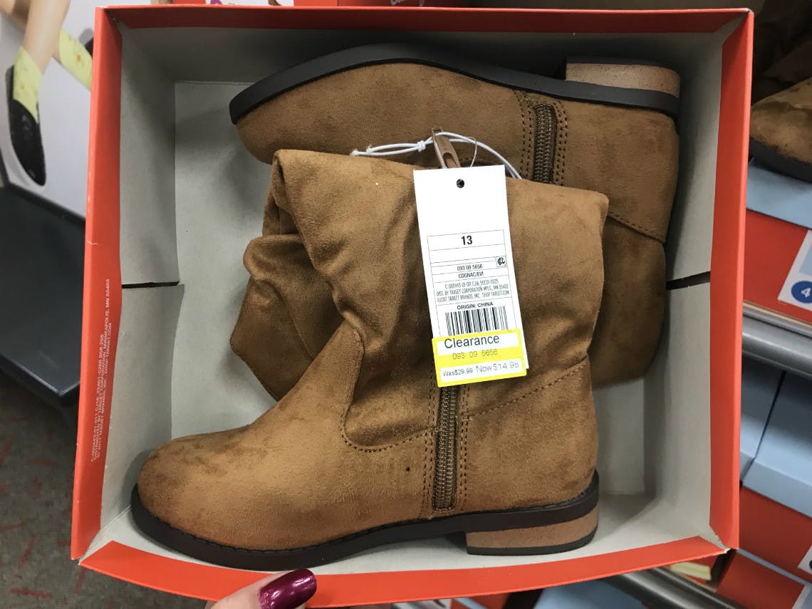 target boots for girls