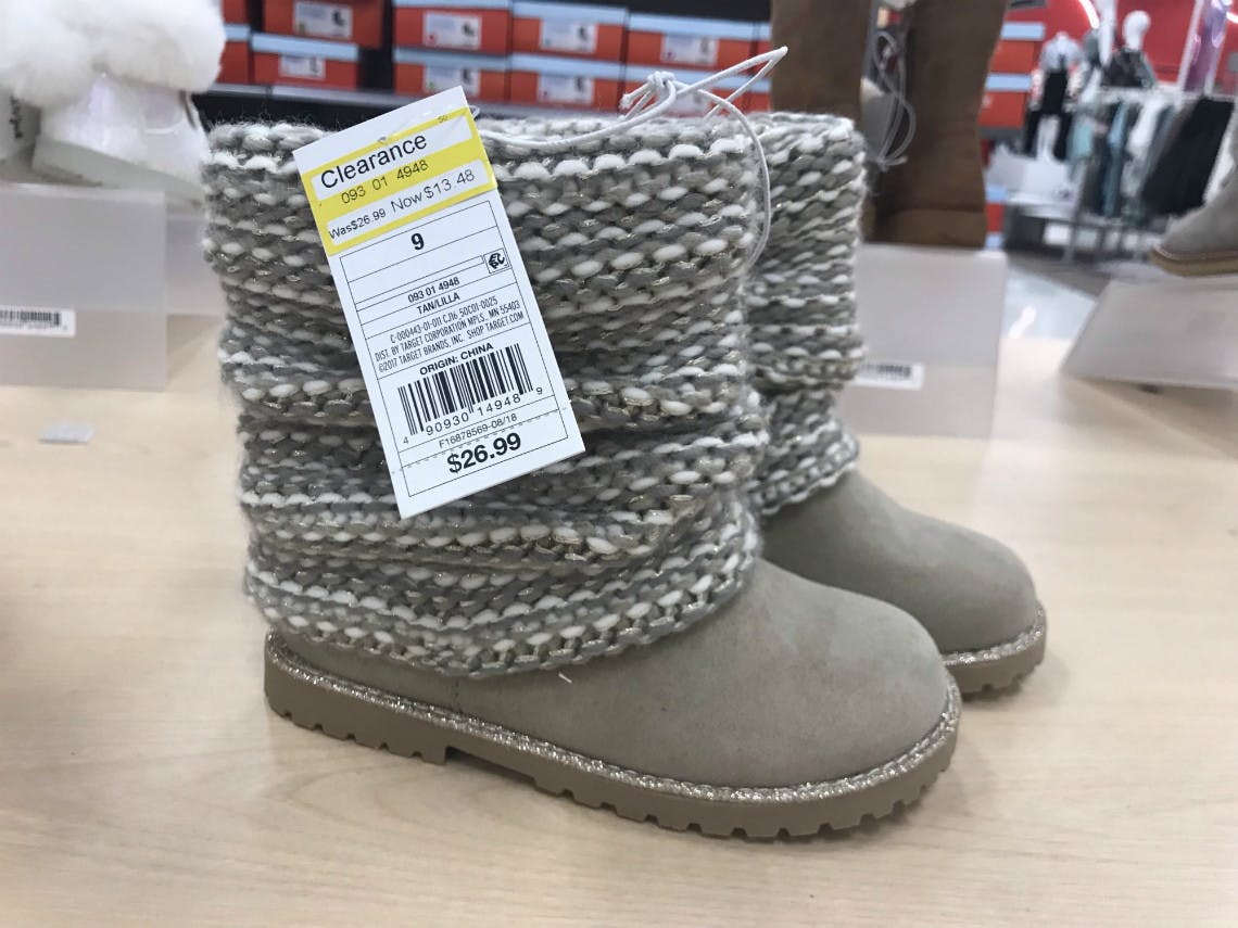 target girls ankle boots
