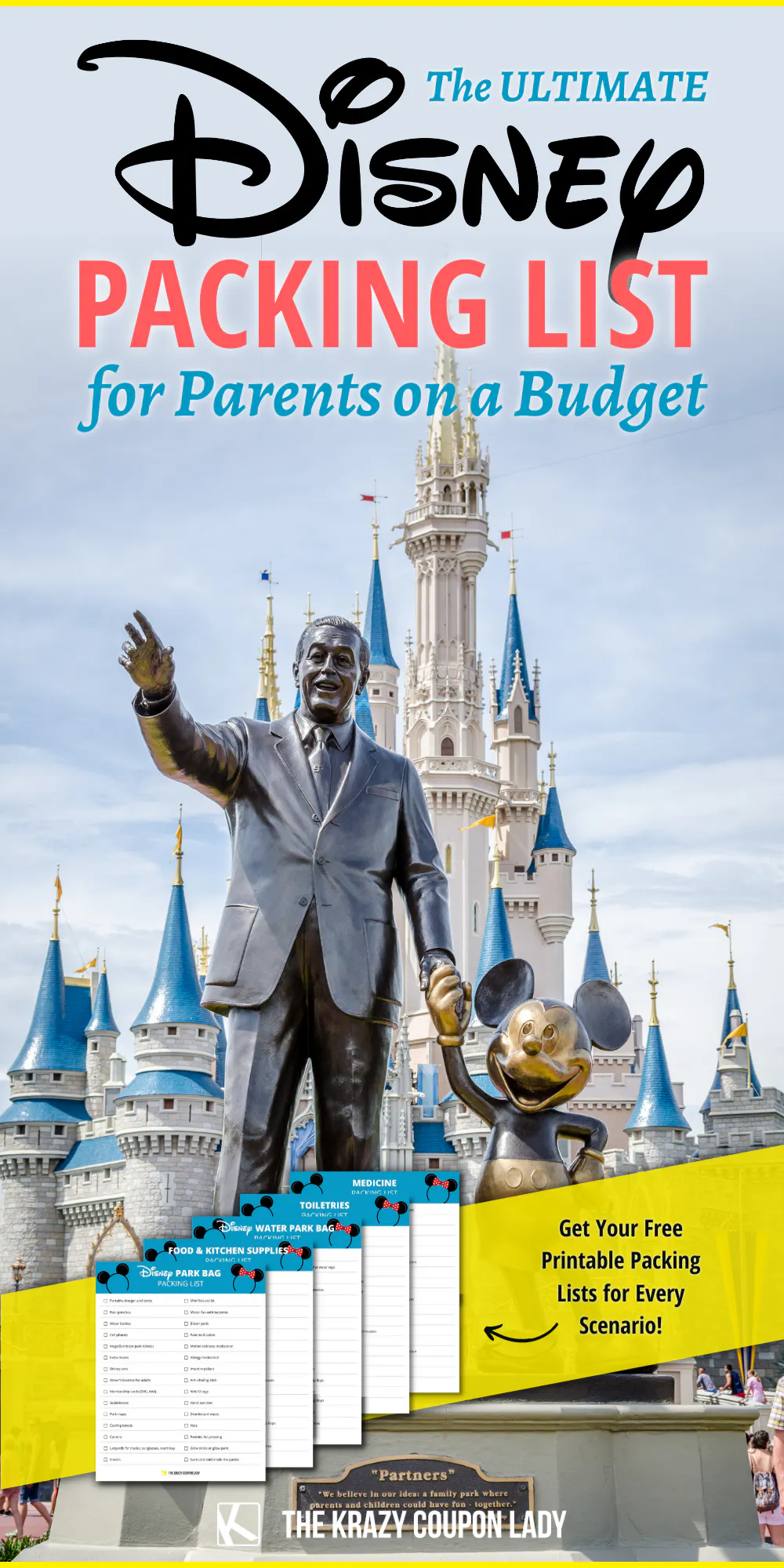 The Ultimate Disney Packing List for People on a Budget - The Krazy ...