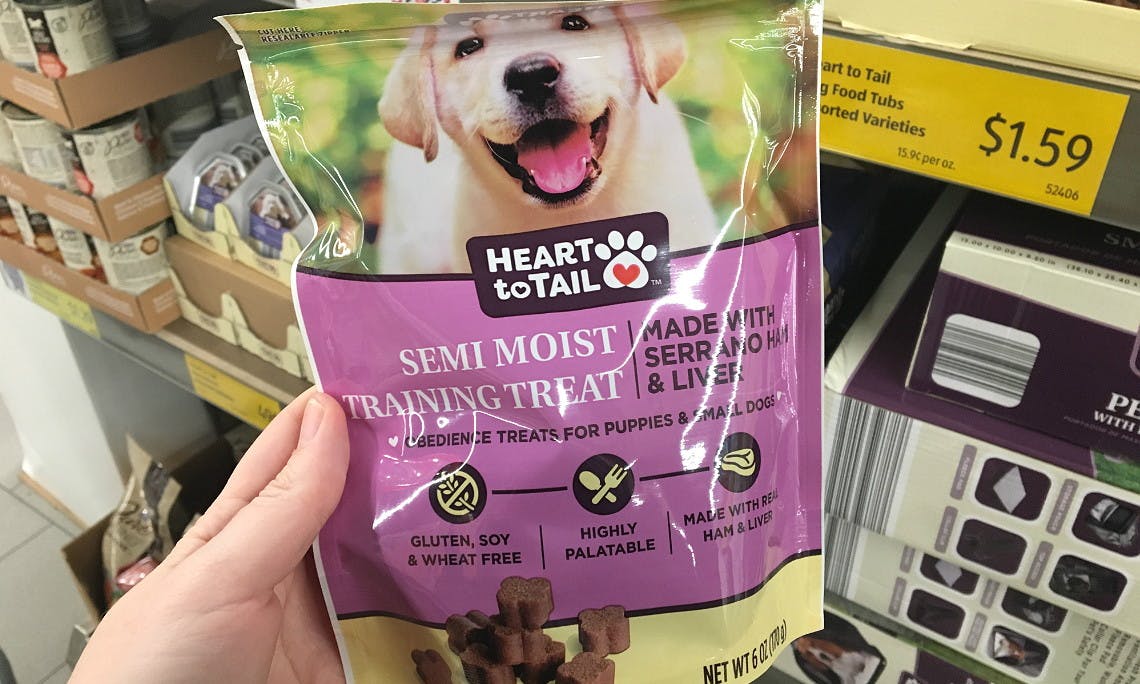 heart to tail dog food aldi