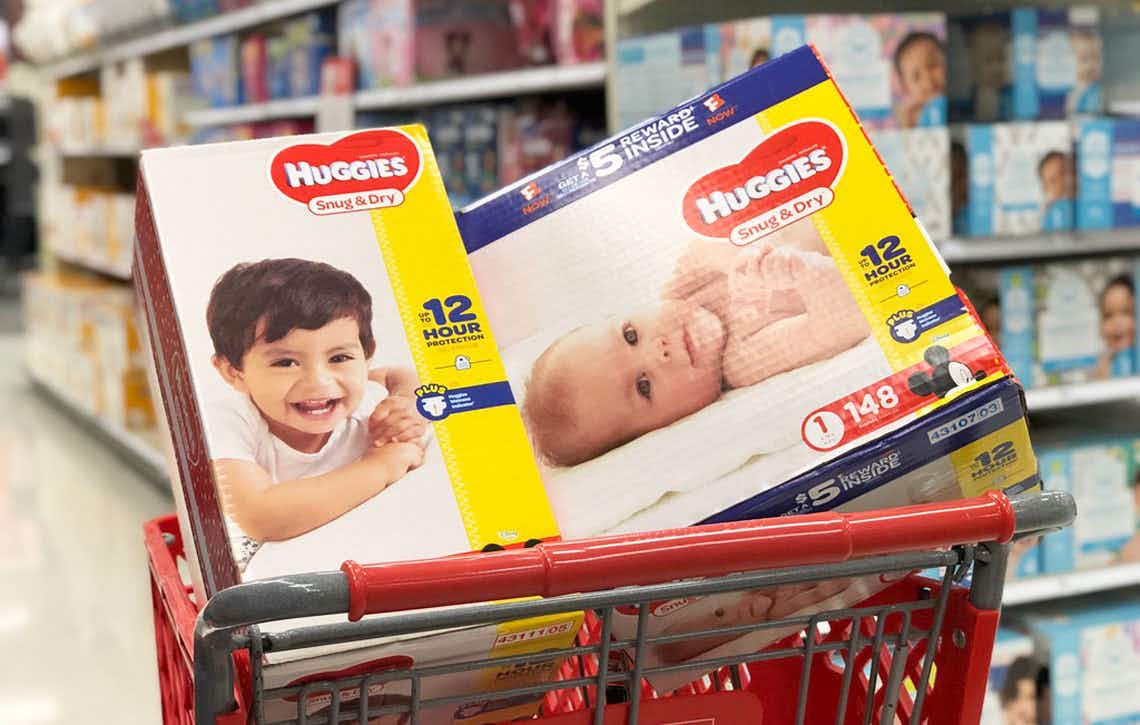 best things to buy at target - huggies diapers