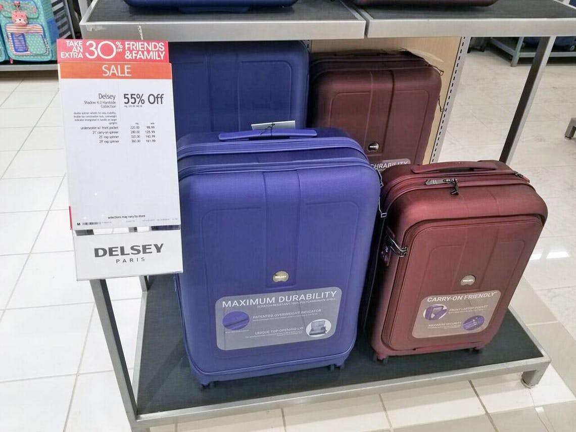 macys delsey luggage