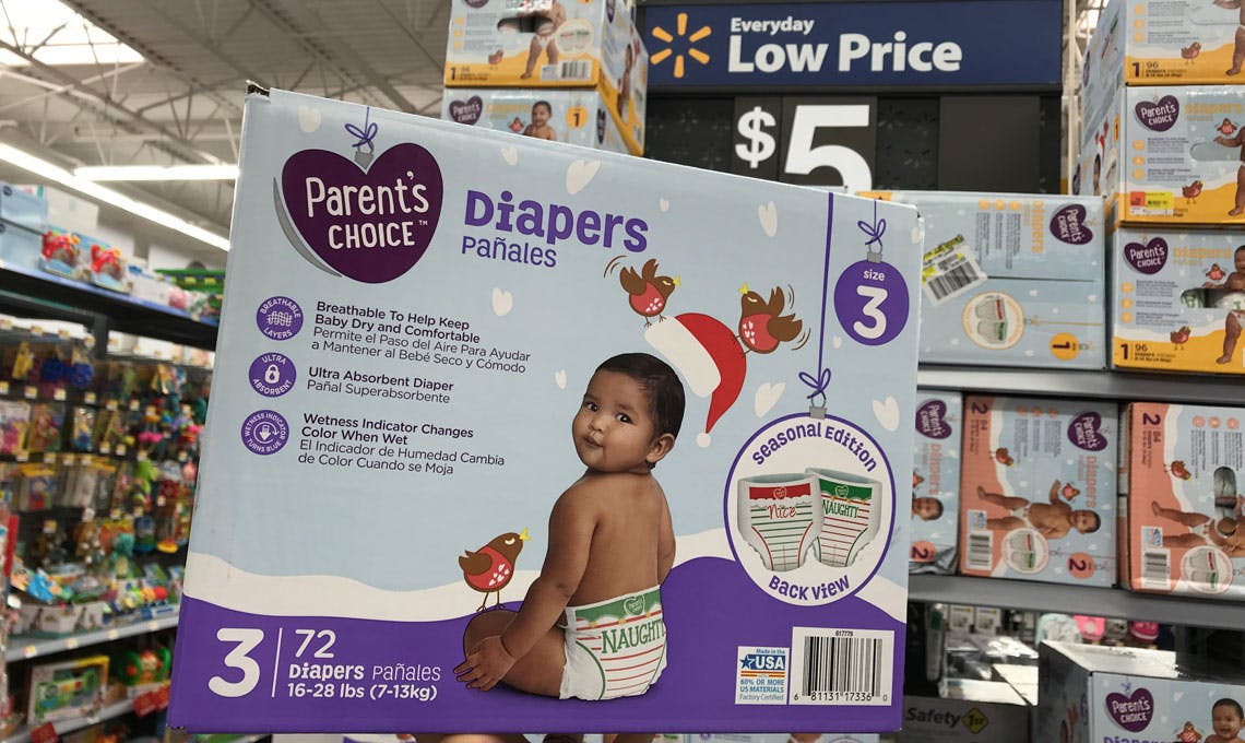 parents choice diapers on sale at walmart