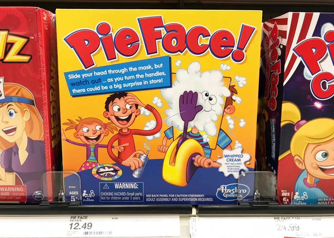 pie face target
