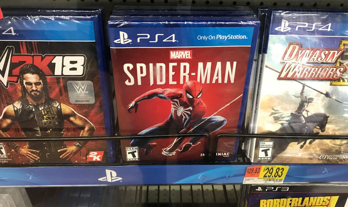 spider man game ps4 walmart