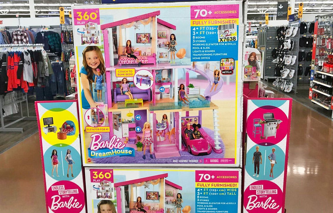 walmart barbie's dream house