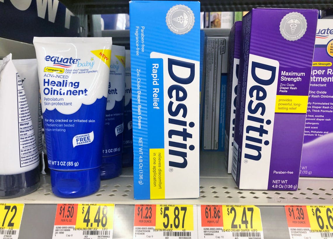 desitin diaper rash cream walmart