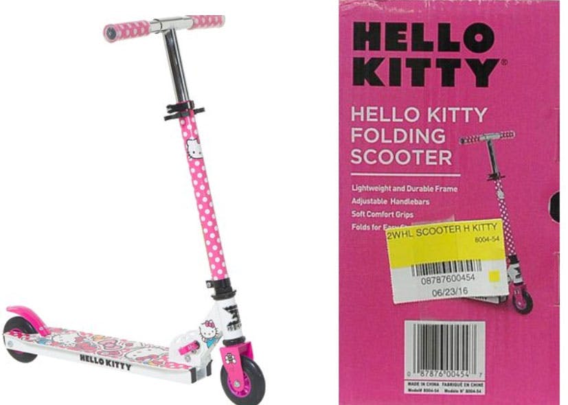 scooter hello kitty walmart