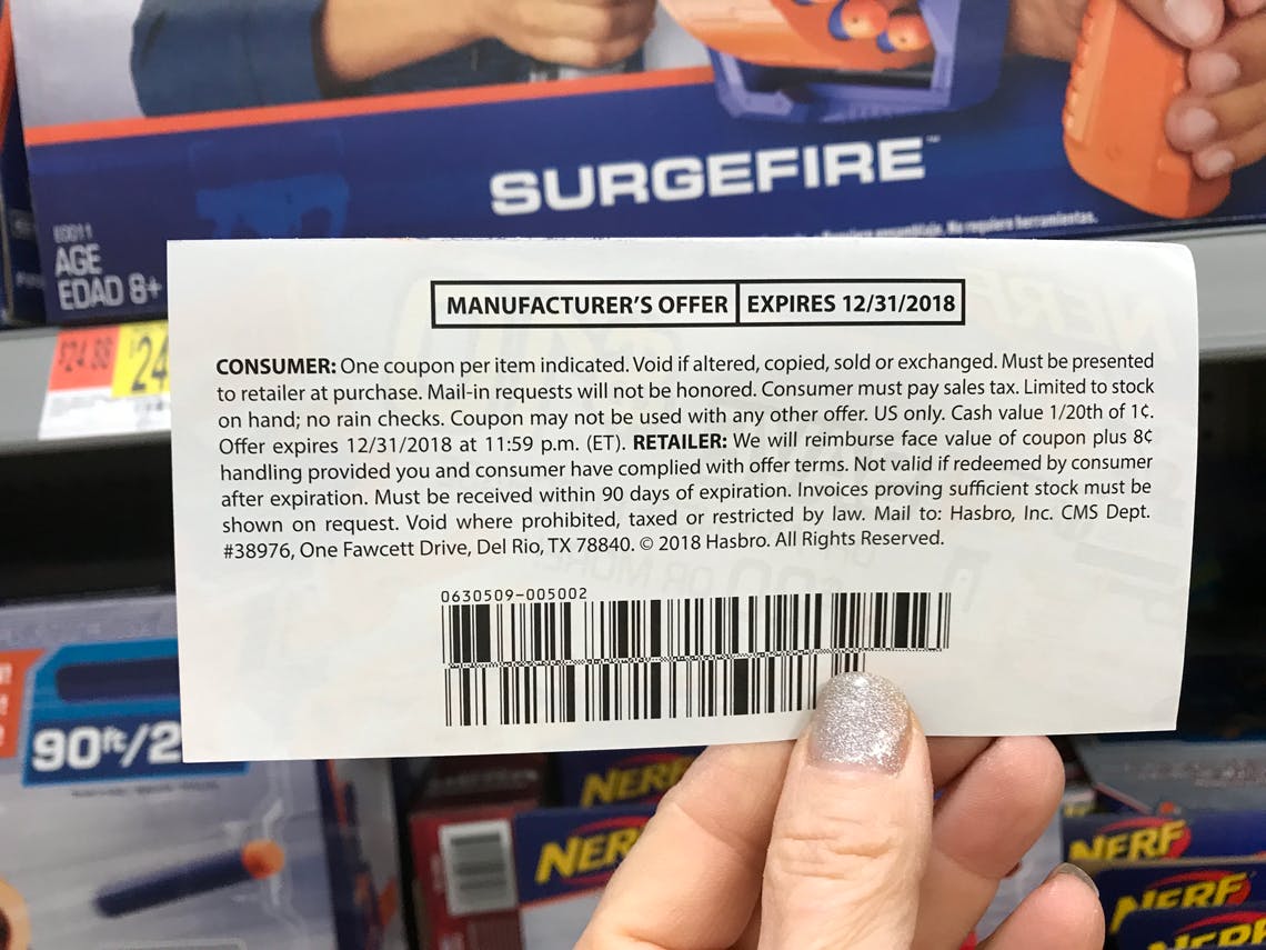 nerf coupon