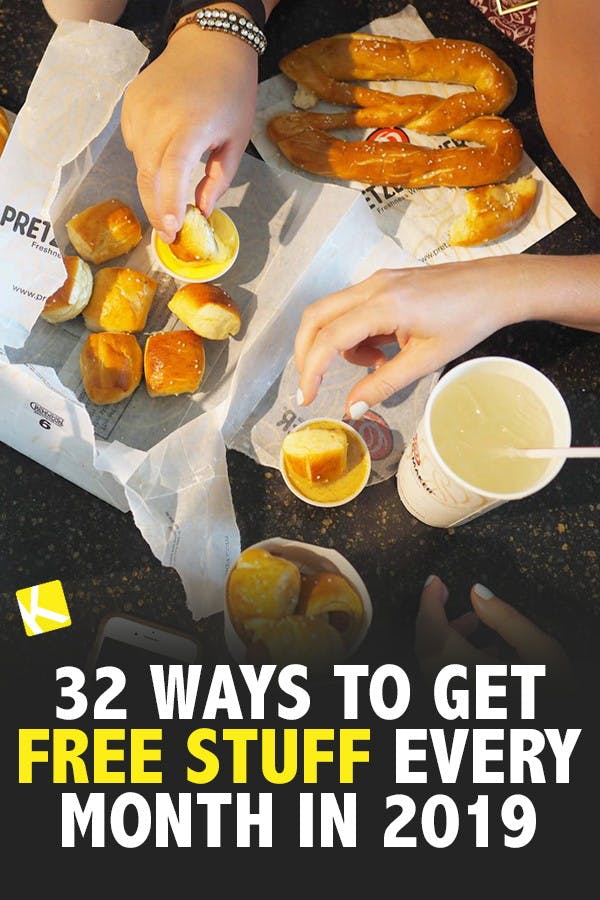 32 Ways to Get Free Stuff Every Month in 2019