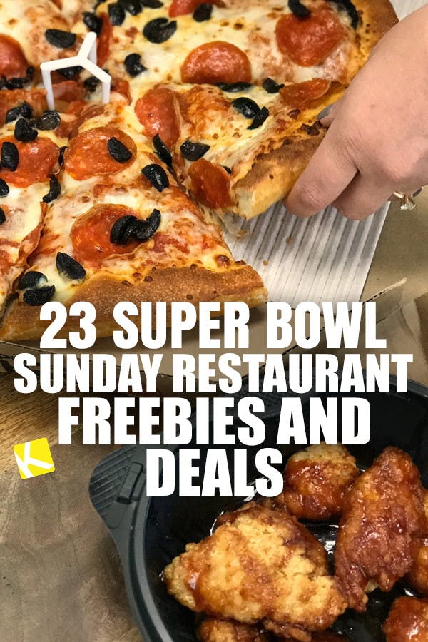 15 Food Specials & Freebies to Grab on Super Bowl Sunday