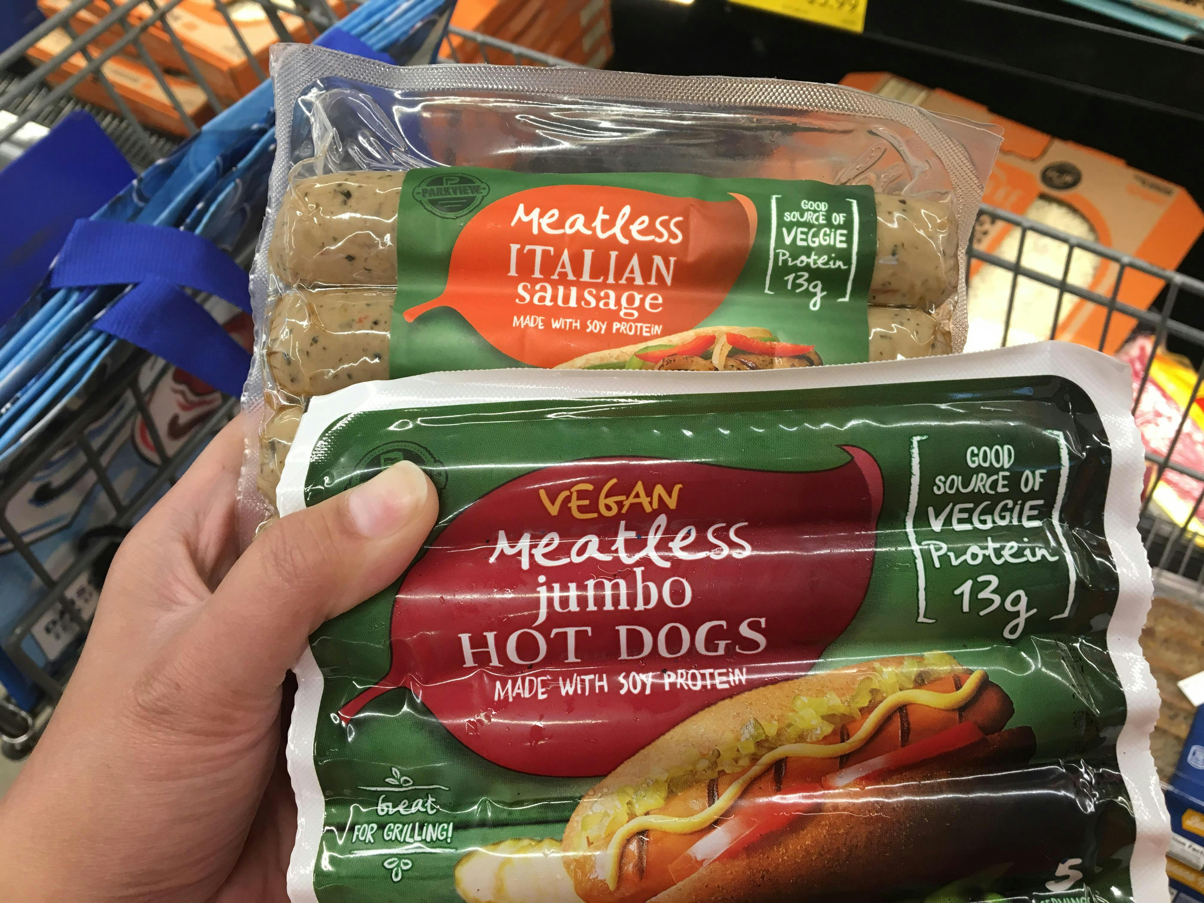 aldi meat free hot dogs