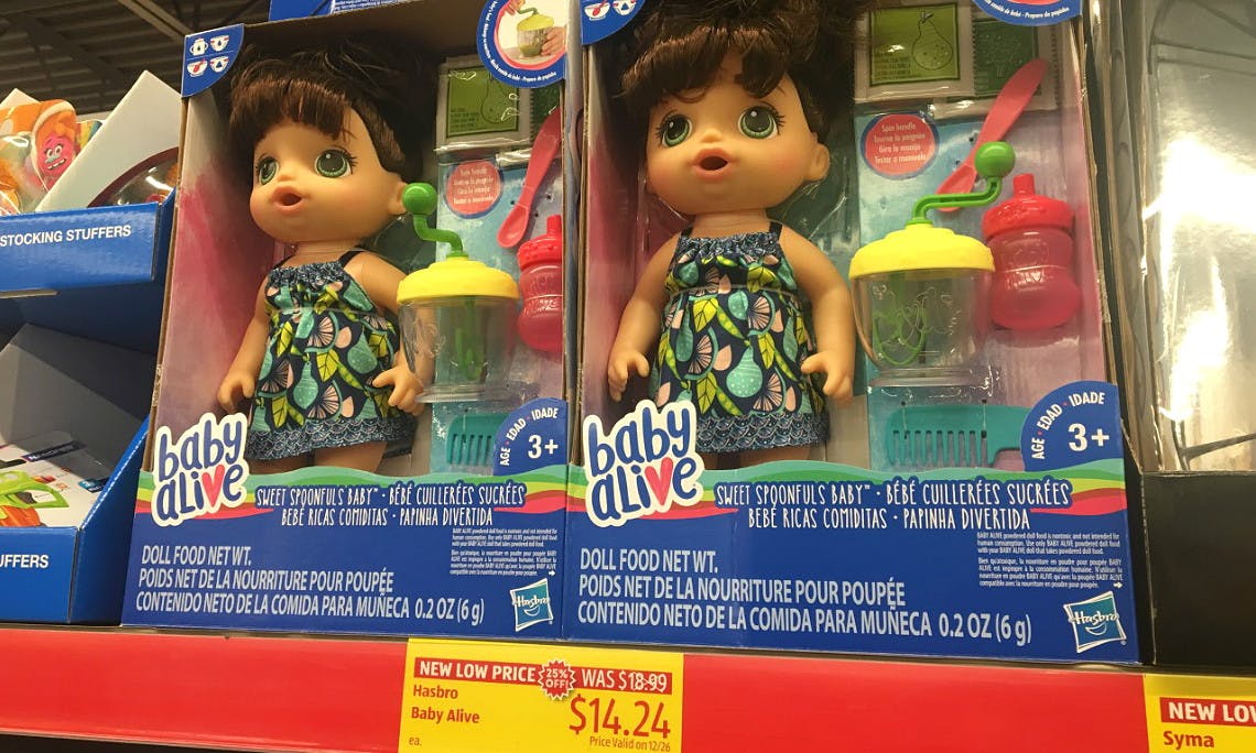 Baby Alive Doll, Only $14.24 at Aldi 