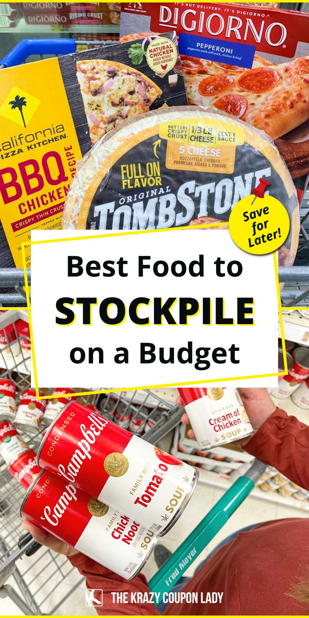 Best Food to Stockpile on a Budget